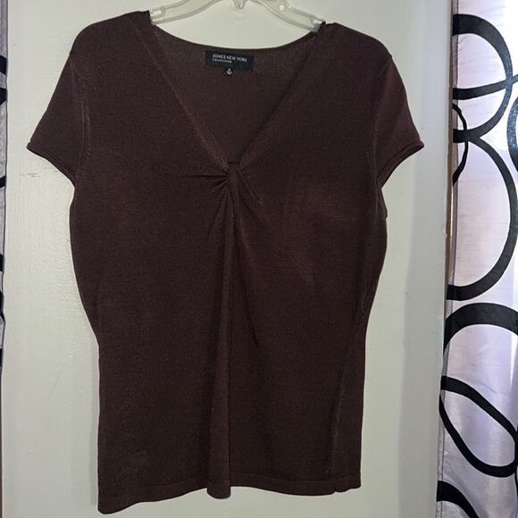 Jones New York collection size medium short sleeve top - Picture 1 of 4